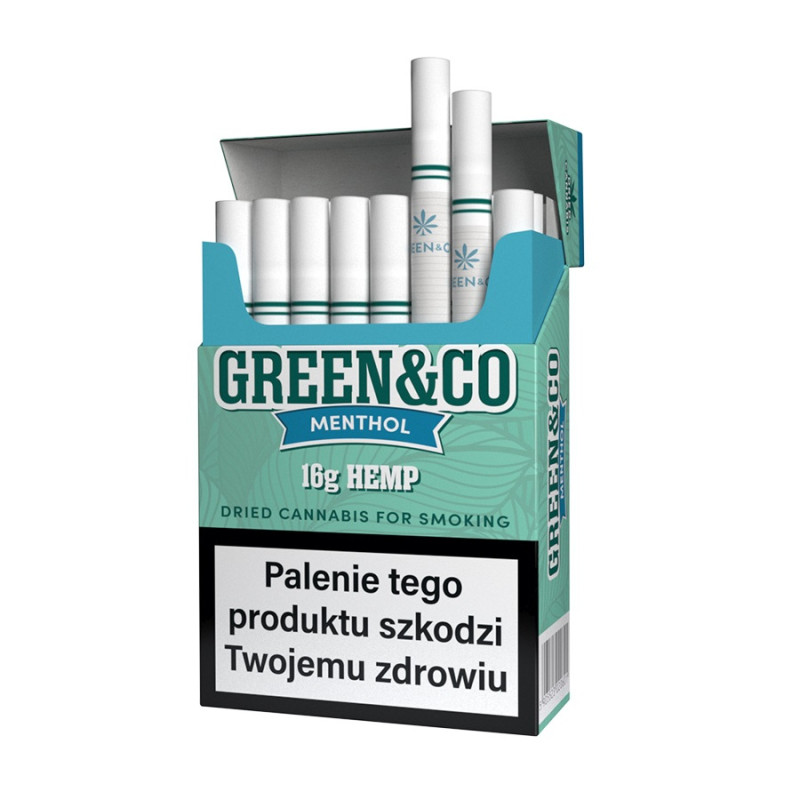 Papierosy CBD GreenCo 20szt
