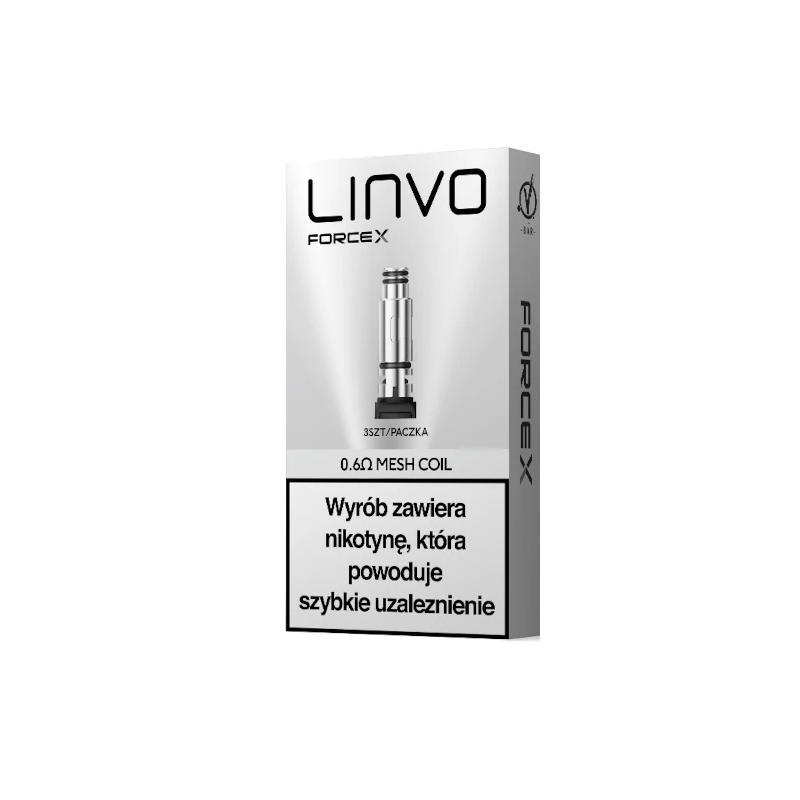 LINVO Force 0,6 Ω grzałka